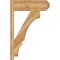 Ekena Millwork Balboa Rough Sawn Craftsman Outlooker, Western Red Cedar, 8"W x 24"D x 36"H OUT08X24X36BOA04RWR - alternate 3